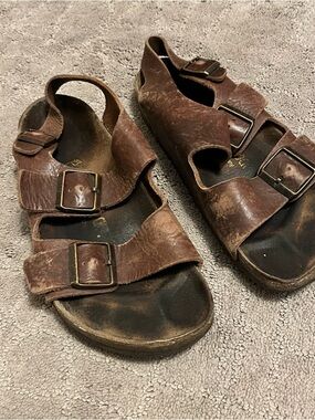 Birkenstock Milano Leather Sandals
